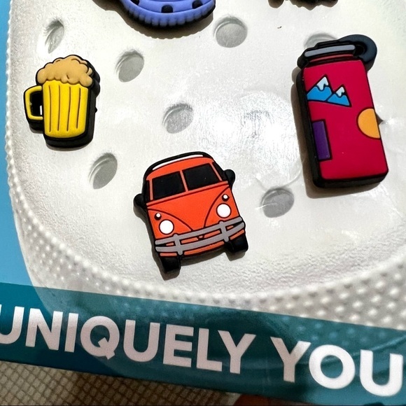 NWT Crocs Jibbitz 5-Pack Nature Shoe Charms - Picture 3 of 4